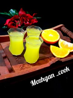 عکسی از دستور دمنوش آویشن و پرتقال 😋😍🍊 دمنوش سرماخوردگی
