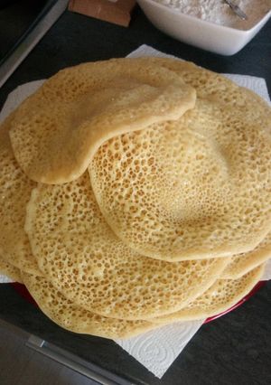 صورة لوصفة بغرير او غرايف بسميد