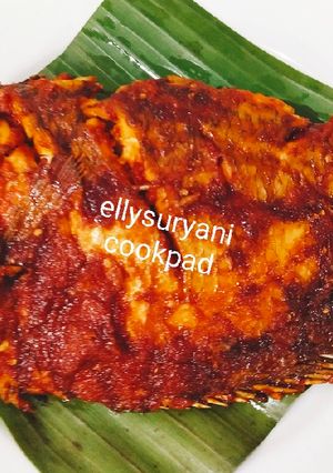Foto resep Ikan Gurame Bakar Pedas Nampol Sedap Nian