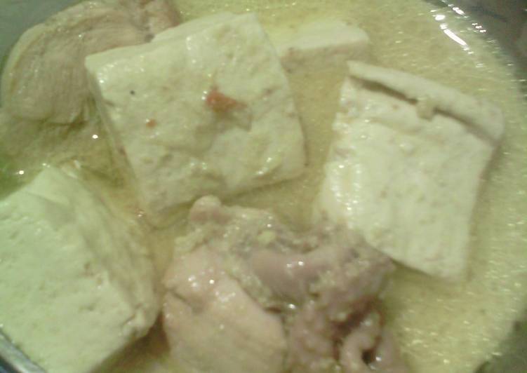 Resep Terik Tahu Ayam, Enak Banget