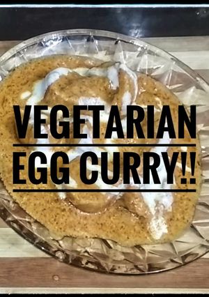 वेज एग करी (Veg egg curry recipe in hindi) रेसिपी मुख्य फोटो