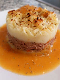 Una foto de Pastel de carne de carrilleras