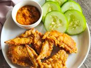 Gambar sayap goreng ketumbar