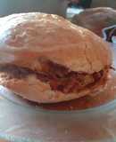 Sándwich de bondiola a la barbacoa