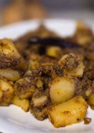 A picture of Homestyle Masala Aloo Fry.