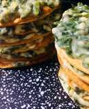 🥞ROGELITOS🥞RELLENOS CON 🥬ACELGA🥬 Y SALSA BLANCA CREMOSA SABOR 🧀QUESO🧀