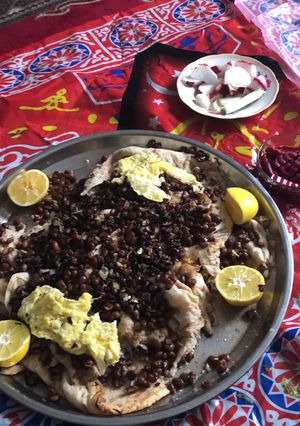 صورة لوصفة تشريب لوبيا حمره