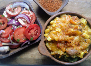 Una foto de Charquicán de Cochayuyo