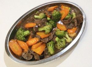 Foto resep Brokoli Cah Daging Sapi Saos Tiram