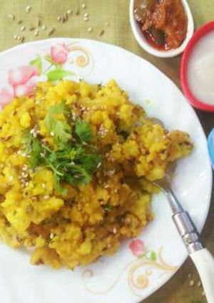 A picture of Bajra Khichdi.
