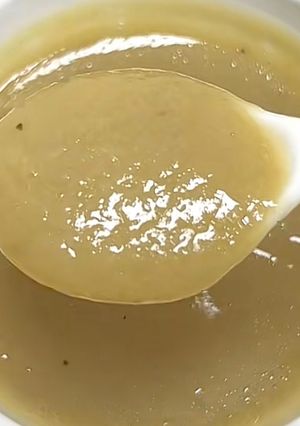 Hình của món Ăn dặm: Chuối mix Táo đỏ xay.