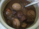 Babi kecap (braised pork savoury version)