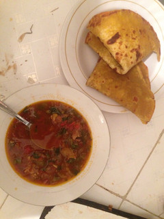 A picture of Butternut chapati.