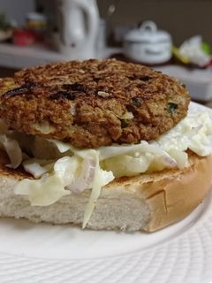 Una foto de Hamburguesas de carne de soja