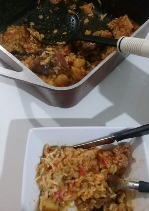 Una foto de Guiso de arroz