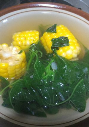 Foto resep Sayur Bayam Jagung