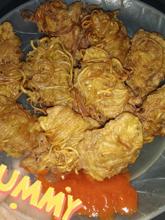 Foto resep Tempe lilit Mie goreng