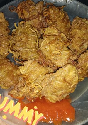 Foto resep Tempe lilit Mie goreng