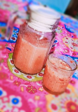 A picture of Delicious Apple smoothie.