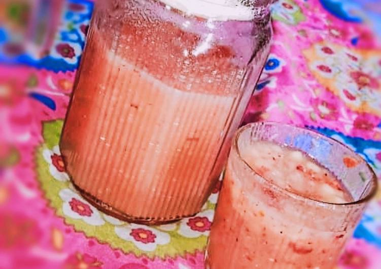 Recipe of Speedy Delicious Apple smoothie