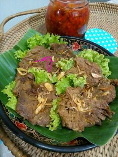 Foto resep Empal Gepuk empuk gurih manis