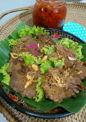 Foto resep Empal Gepuk empuk gurih manis