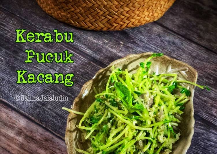 Resepi Kerabu Pucuk Kacang yang Praktis
