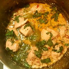 A picture of Yogurt Chicken Chilli 🍛🌶.