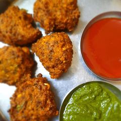 A picture of Split Moong Dal Vadas.