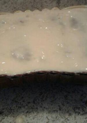 Una foto de Postre de vainillas al ron