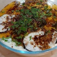A picture of Bhagare dahi bengan 😋😋.
