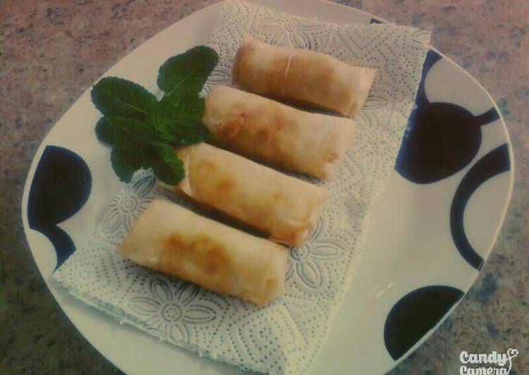 Chicken Noodle Spring Rolls