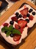 Tarta de Yogurth y frambuesas