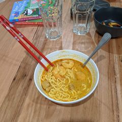 Curry Laksa A picture of Curry Laksa.