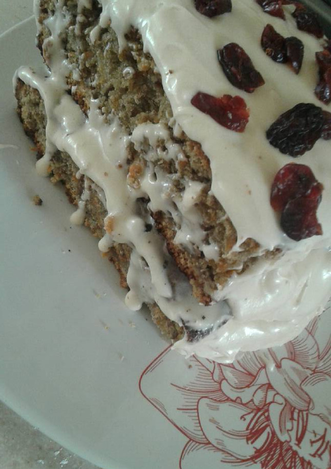 Una foto de Pan de zanahoria con betun de queso crema