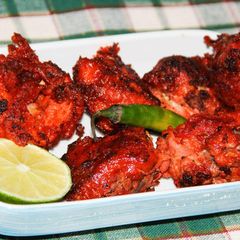 A picture of Bangalore Empire Restaurant Style Fried Chicken Kebabs.