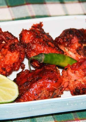 A picture of Bangalore Empire Restaurant Style Fried Chicken Kebabs.