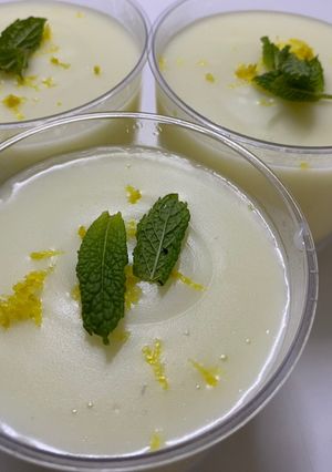 Φωτογραφία της συνταγής Crème de citron au mastic, (Κρέμα λεμονιού με άρωμα μαστίχας)