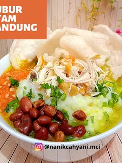 Foto resep Bubur Ayam Bandung