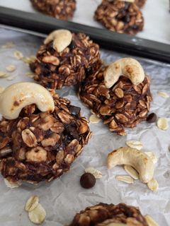 Foto resep Simple Banana Oat Cookies