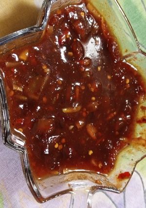 A picture of Imli ki Nawabi Chutney.