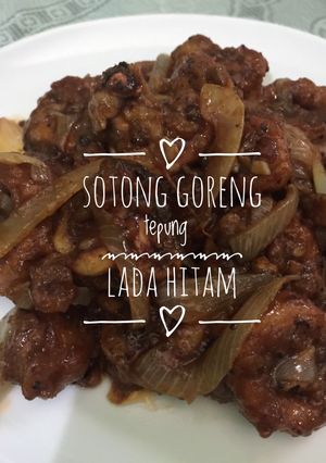 Foto resep Sotong Goreng Tepung Lada Hitam