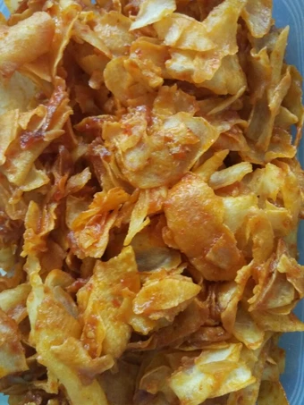 Langkah Gampang Membikin Resep Kripik Singkong Pedas Manis yang Bikin Ngiler Anti Ribet, Lezat