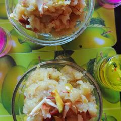 A picture of Apple Pear Halwa.