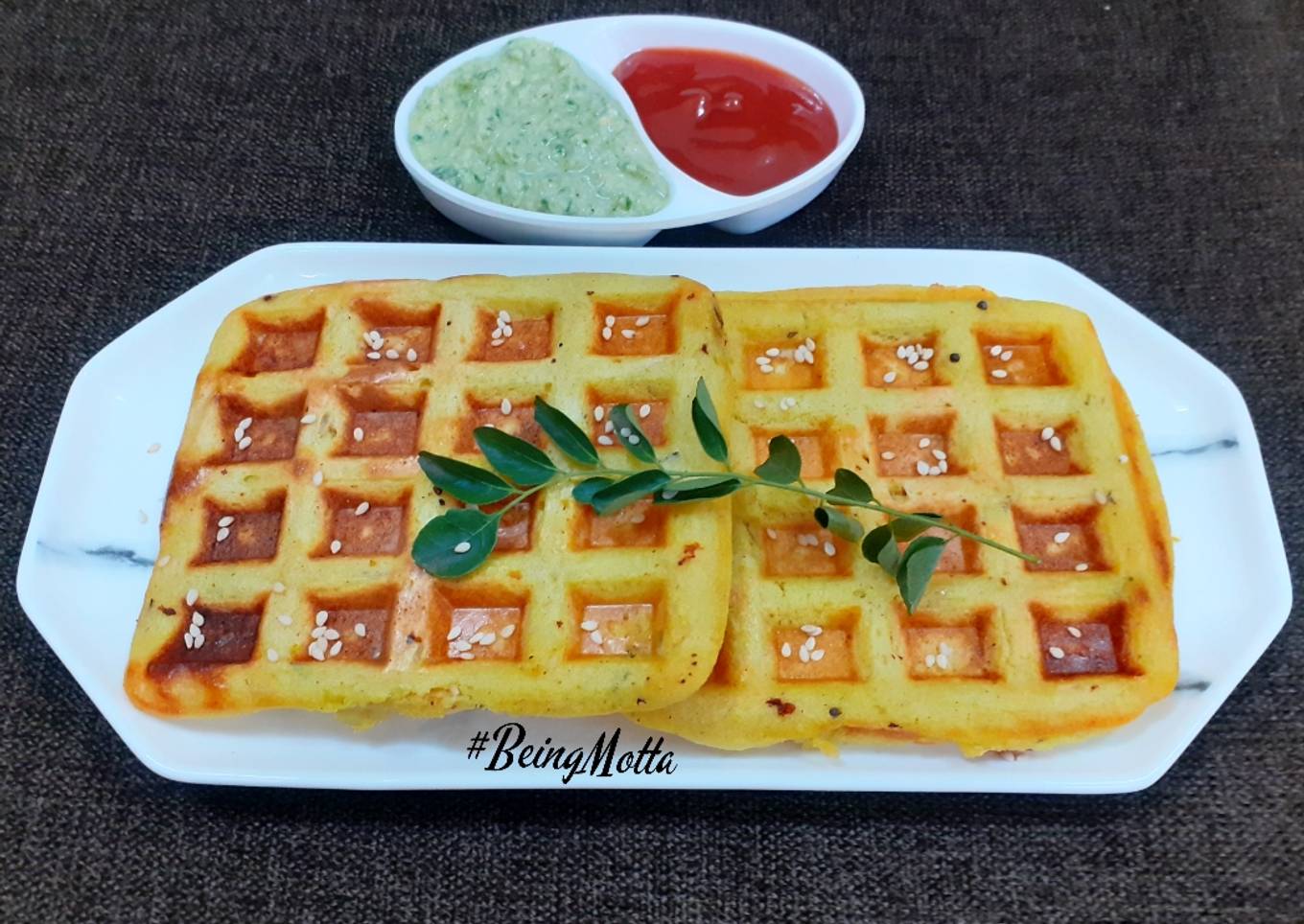 Uttapam Waffle