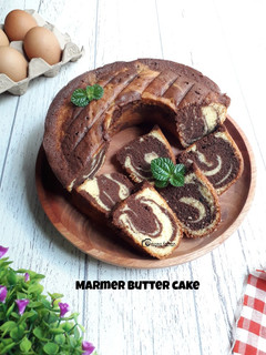 Foto resep Marmer butter cake