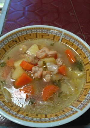 Foto resep Sop udang