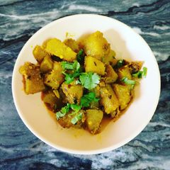 Hare Kaddu ki Sabzi A picture of Hare Kaddu ki Sabzi.