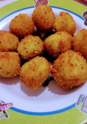 Foto resep Bola kentang crispy isi keju