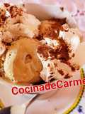 Helado capucchino improvisado
